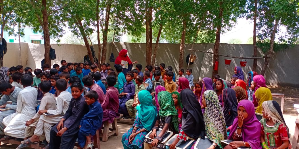 mhpss session with child